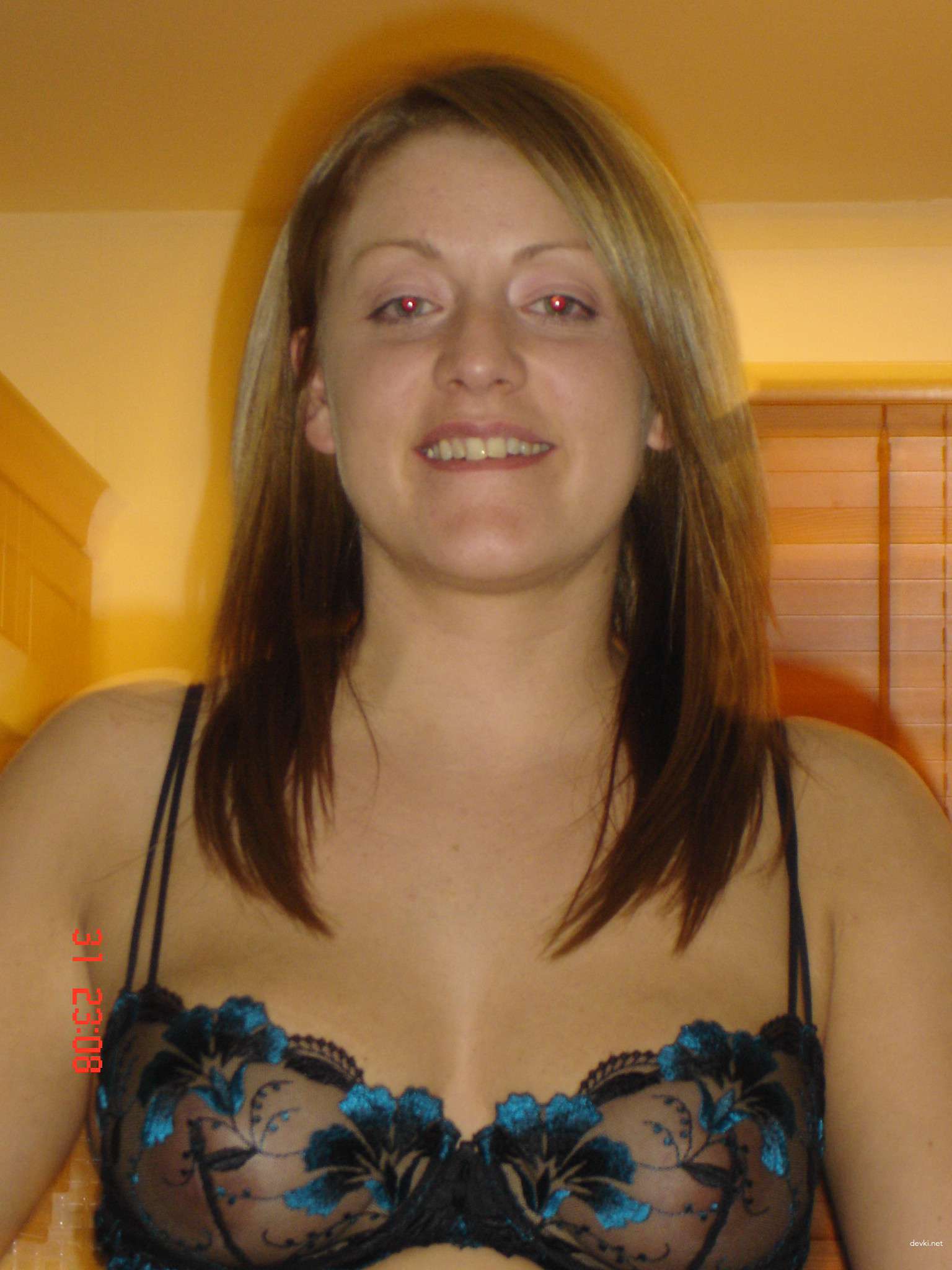 Hot Wife in Sheer Lingerie - Explicit Amateur Porn Pics