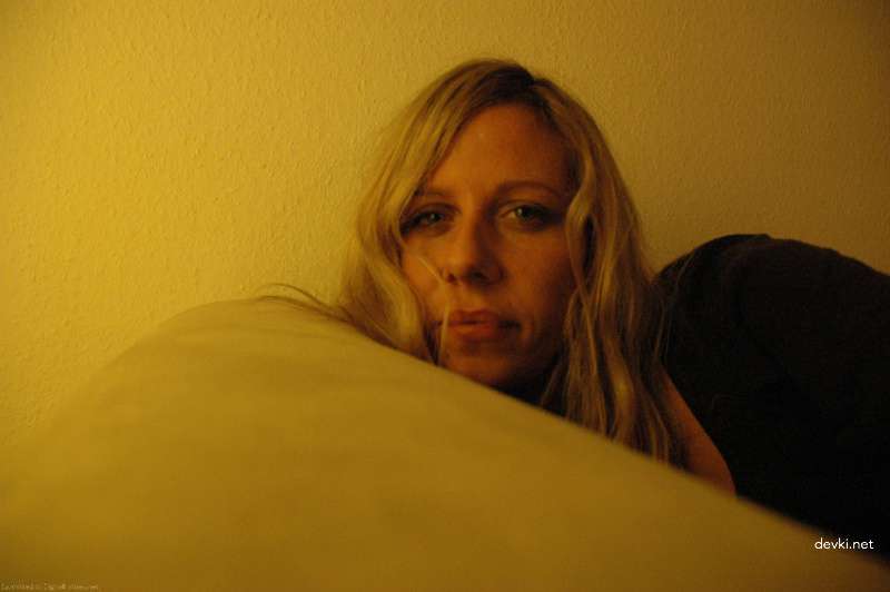 Girlfriend Masturbates with Dildo: Explicit Amateur Porn Photo