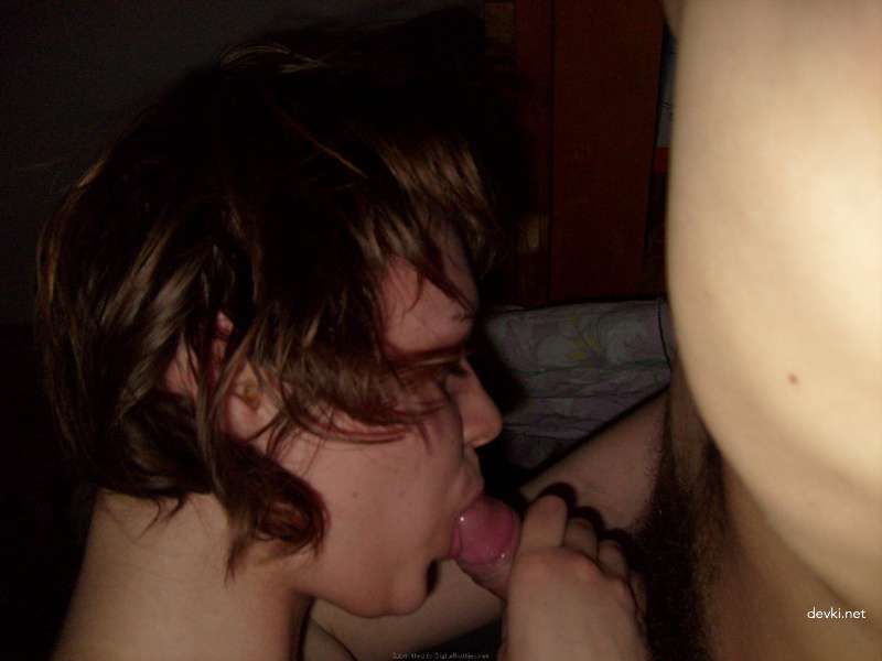 Russian Girl Sucking Cock: Amateur Porn Photo Explicitly Shows Blowjob Skills