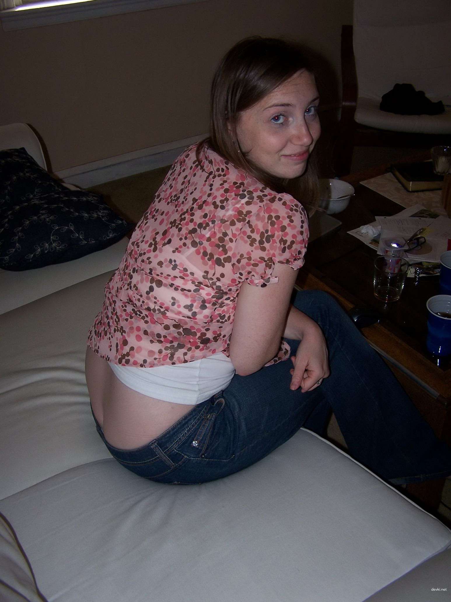 Hot Amateur Wife's Explicit Home Sex Photos