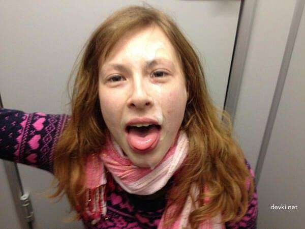 Hot Babes Covered in Cum: Amateur Porn Photos