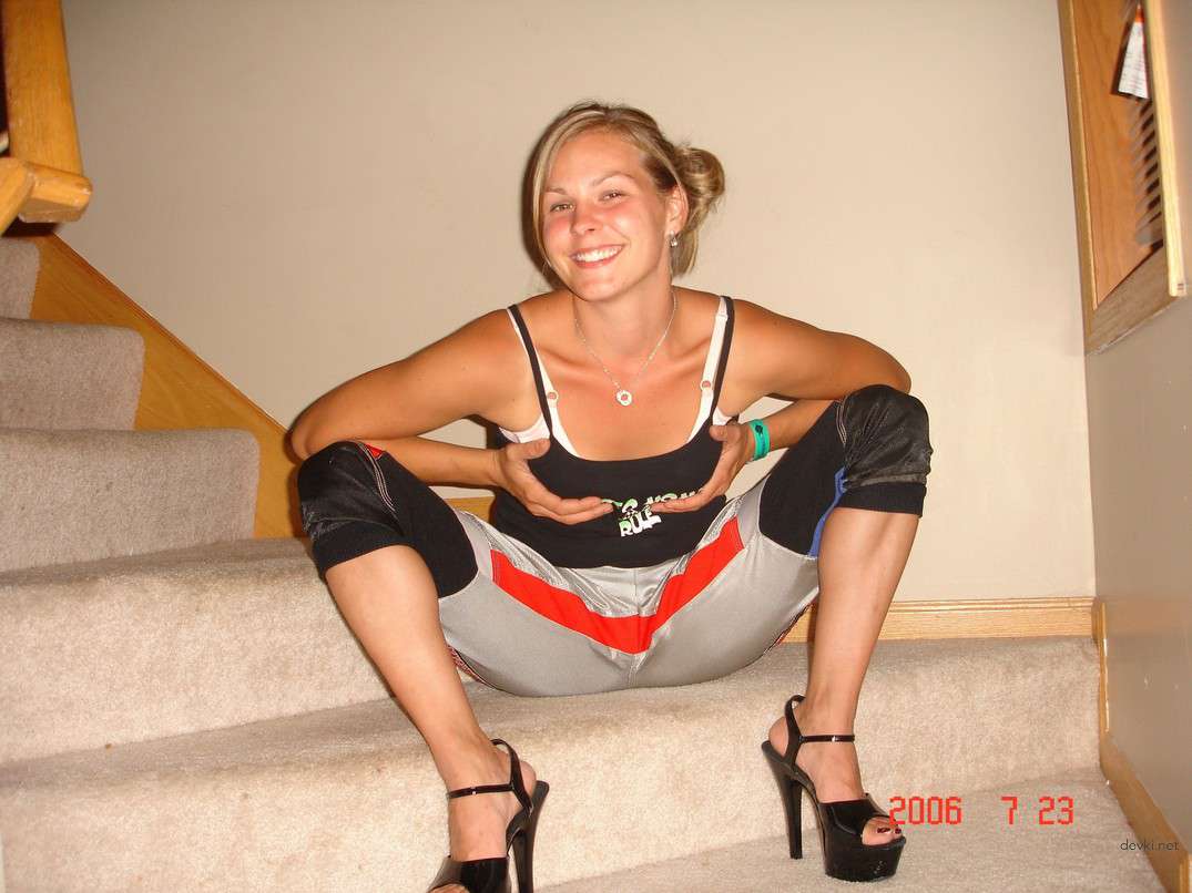 Naked Woman Fondly Recalls Youth - Explicit Amateur Porn Photo