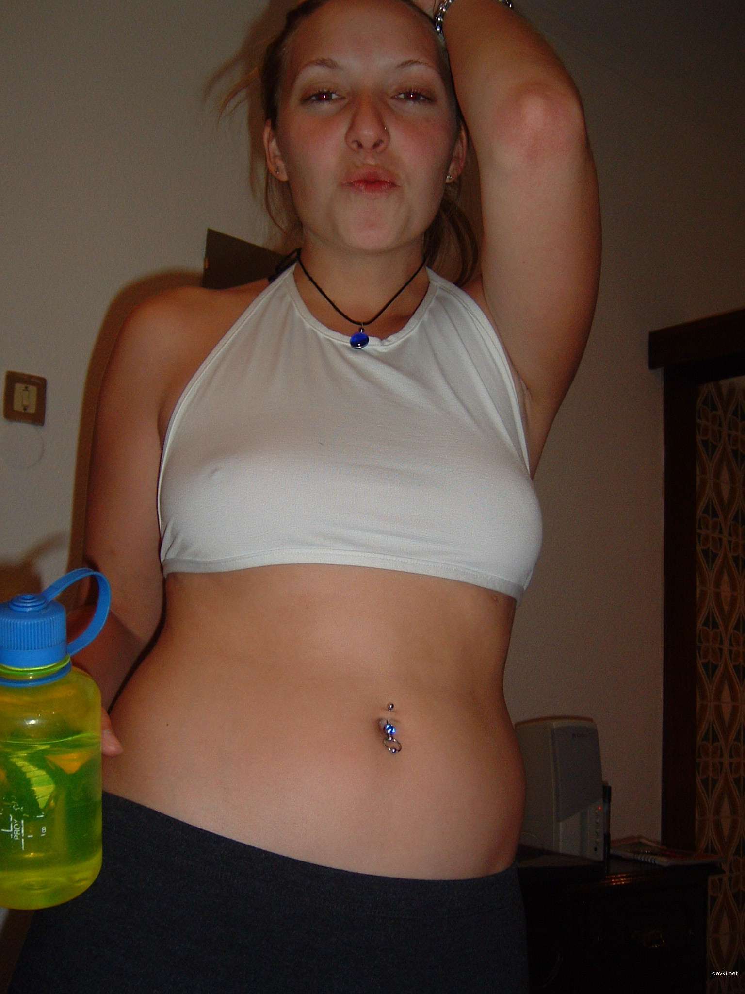 Drunk Woman Engages in Explicit Sex - Amateur Porn Photo