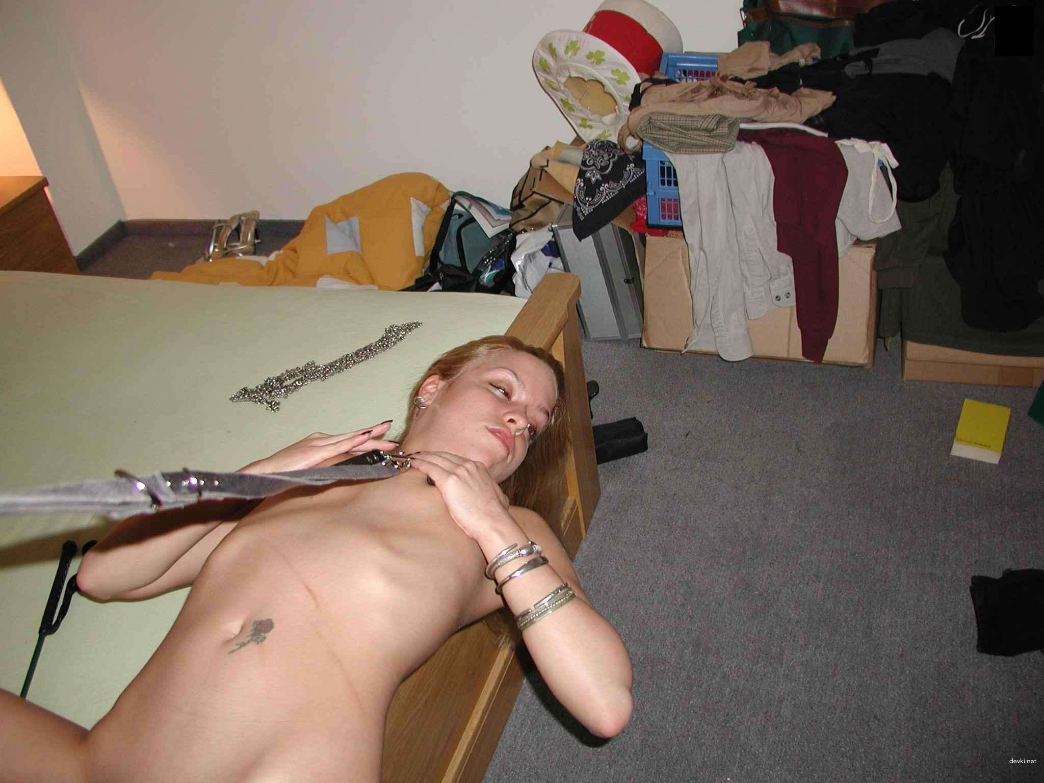 Hot Amateur Wife with Small Tits in Explicit Sex Photos