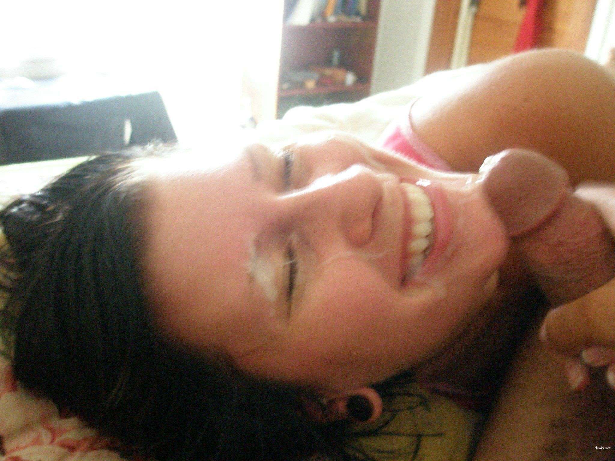 Hot Babes Covered in Cum - Amateur Facial Compilation