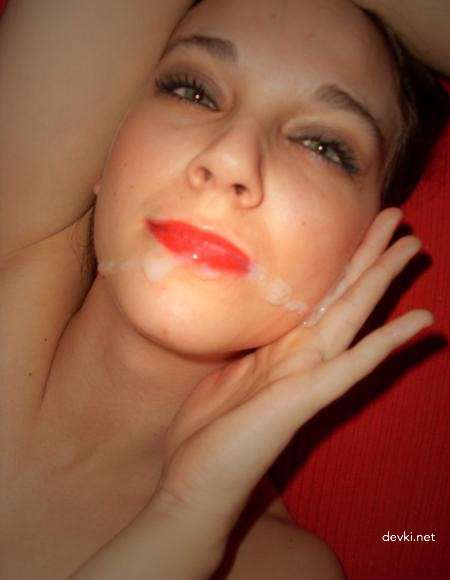Hot Babes Covered in Cum - Amateur Facial Compilation