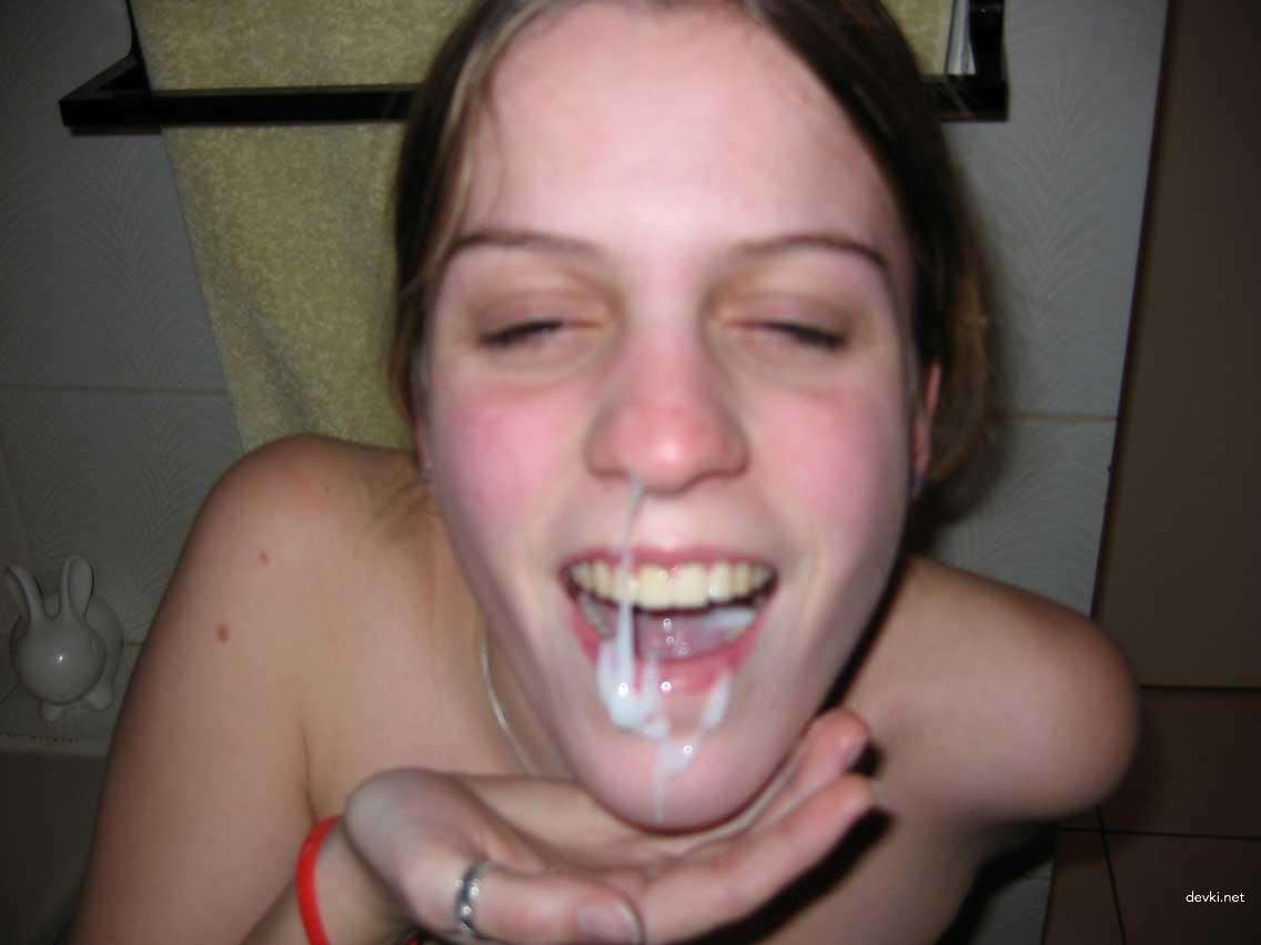 Hot Babes Covered in Cum - Amateur Facial Compilation