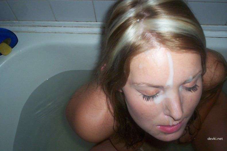 Hot Babes Covered in Cum - Amateur Facial Compilation