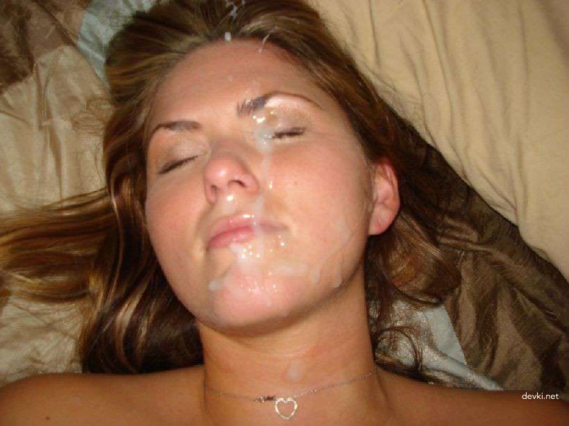 Hot Babes Covered in Cum - Amateur Facial Compilation
