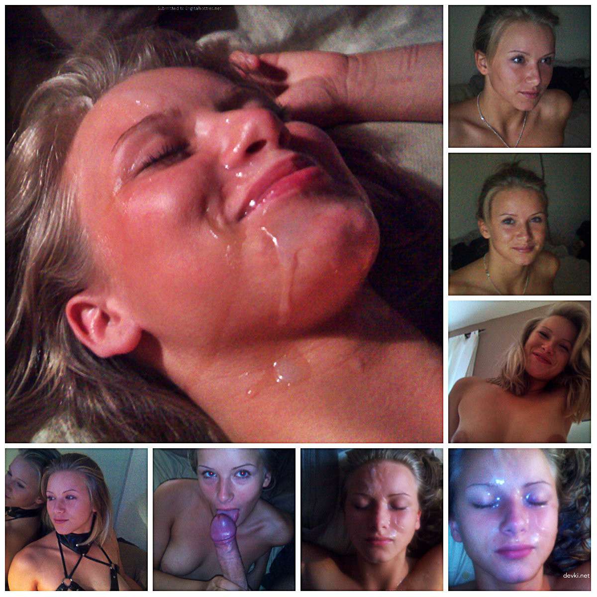 Hot babe sucks dick and fucks herself - Amateur porn photo