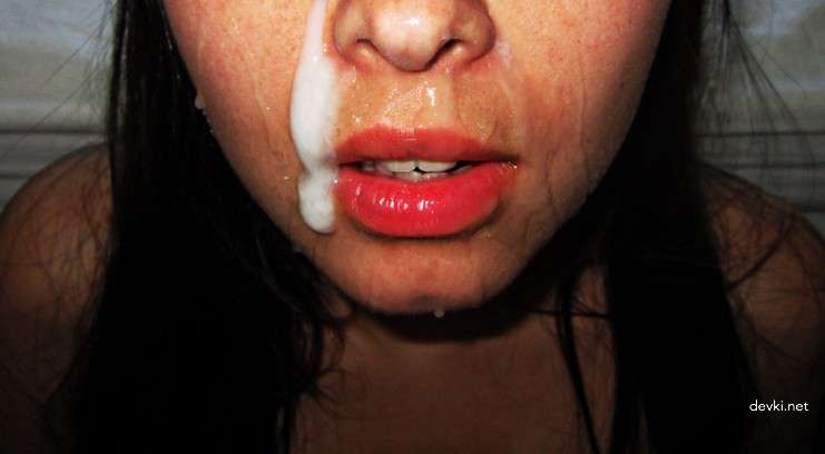 Hot Amateur Girl Covered in Cum - Explicit Porn Photos