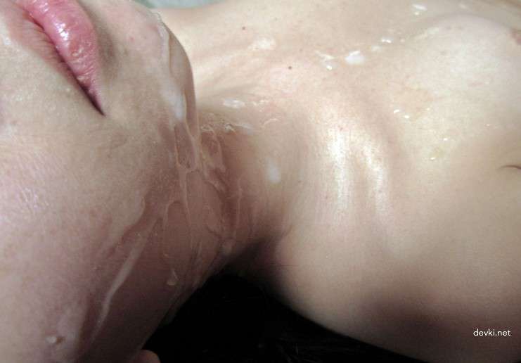 Hot Amateur Girl Covered in Cum - Explicit Porn Photos