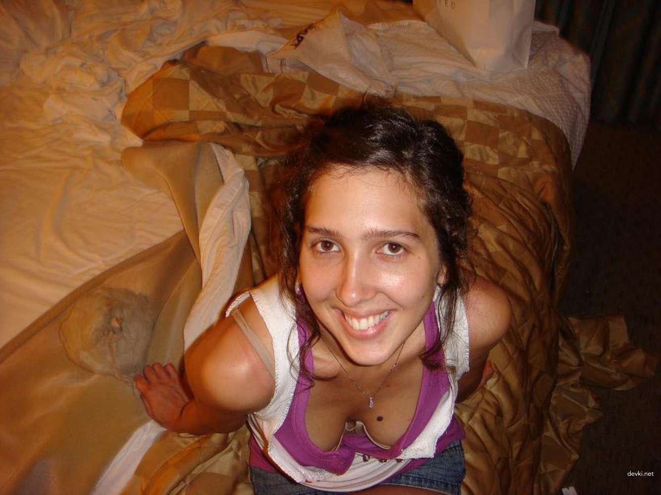 Amateur Girl Nude Posing and Blowjob in Private Porn Photos