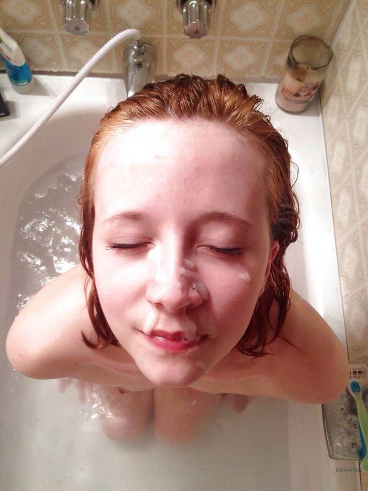 Hot Girls Take Cumshots on Their Faces: Amateur Porn Pics