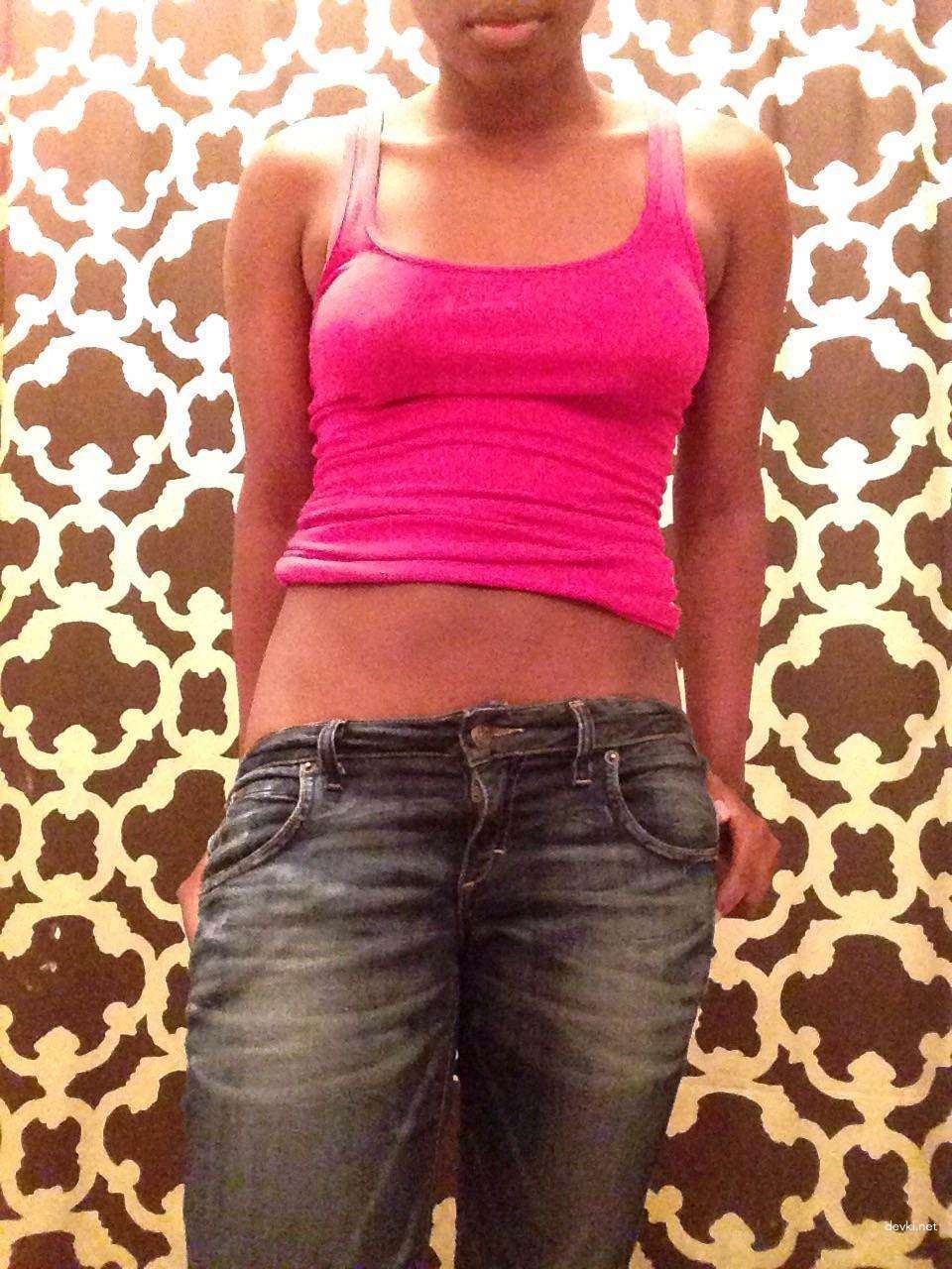 Amateur Babe Captures Her Boobs in Provocative Selfies