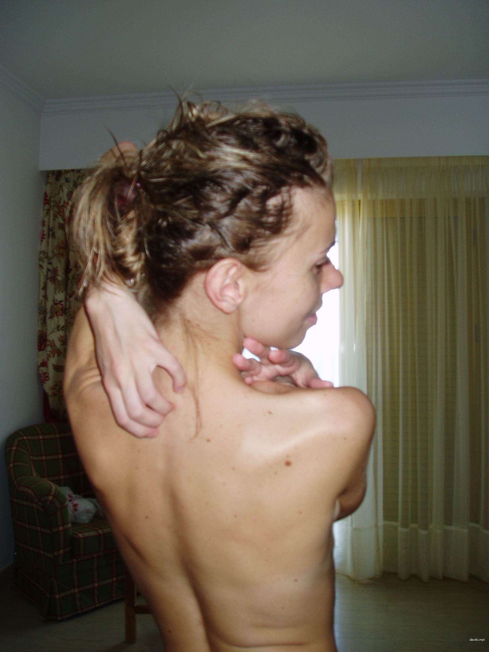 Roughly Fucks His Girlfriend Deep - Amateur Porn Photo