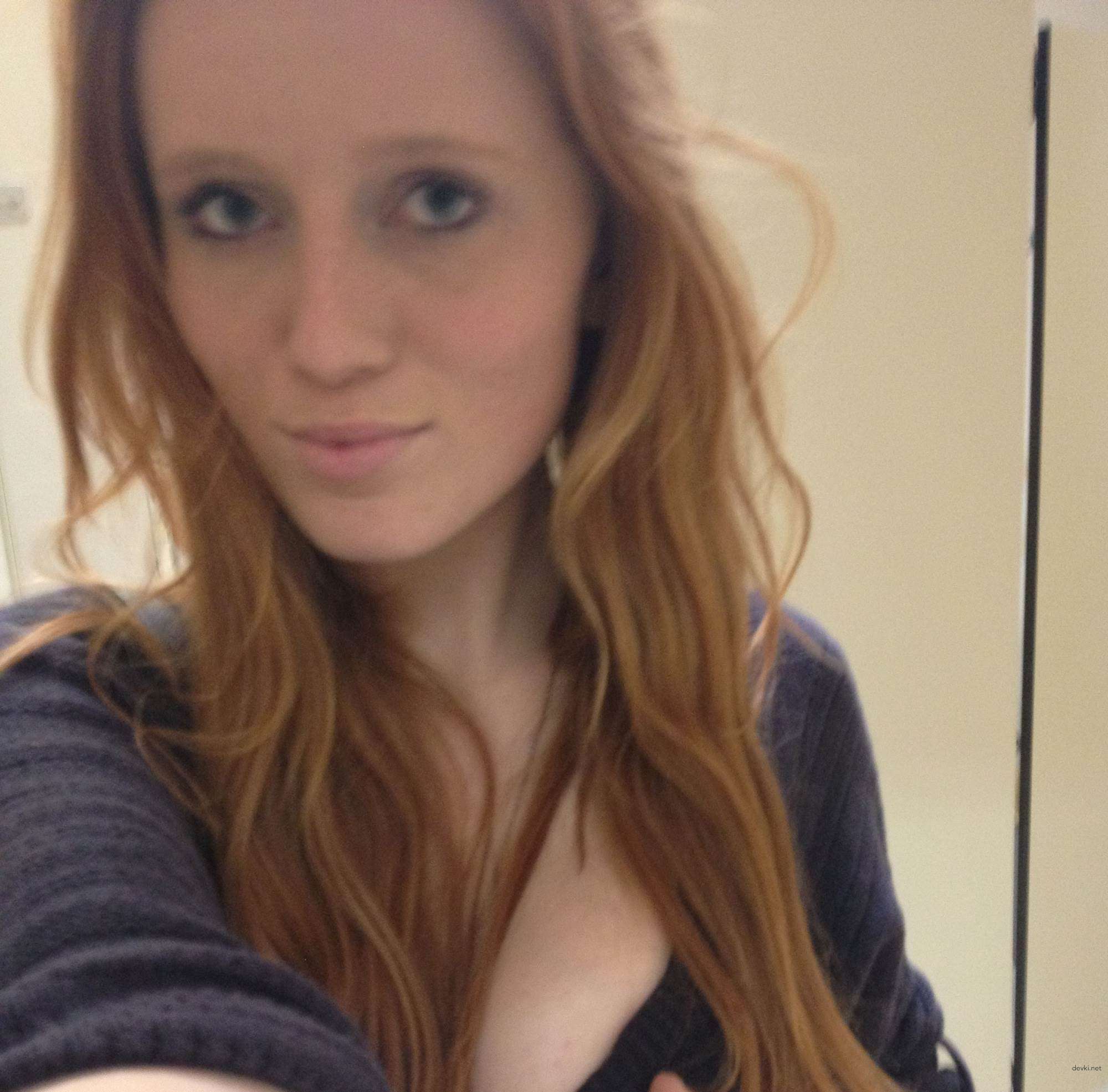 Redhead Teen's Explicit Homemade Selfies - Amateur Porn Pics