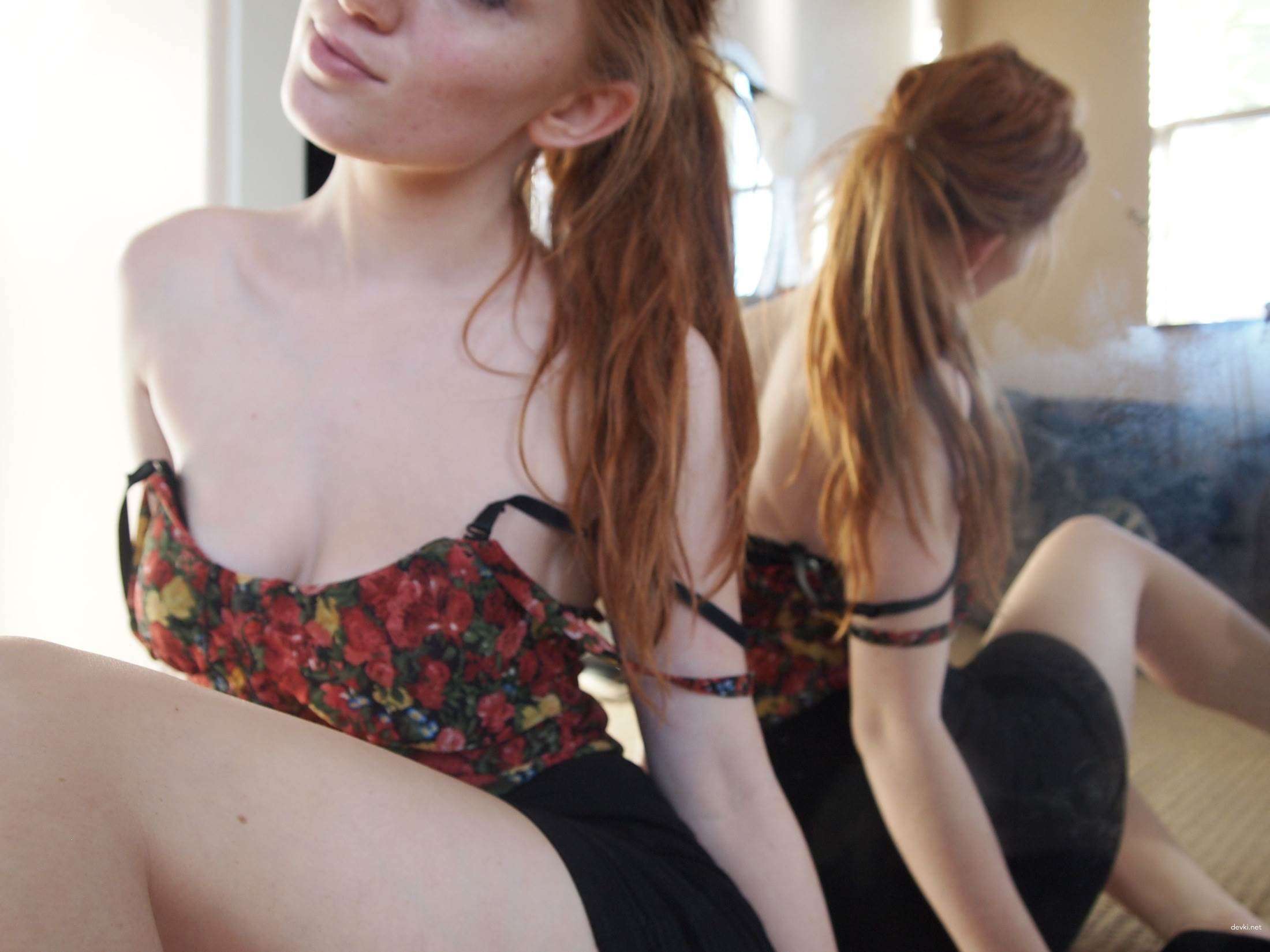 Redhead Teen's Explicit Homemade Selfies - Amateur Porn Pics