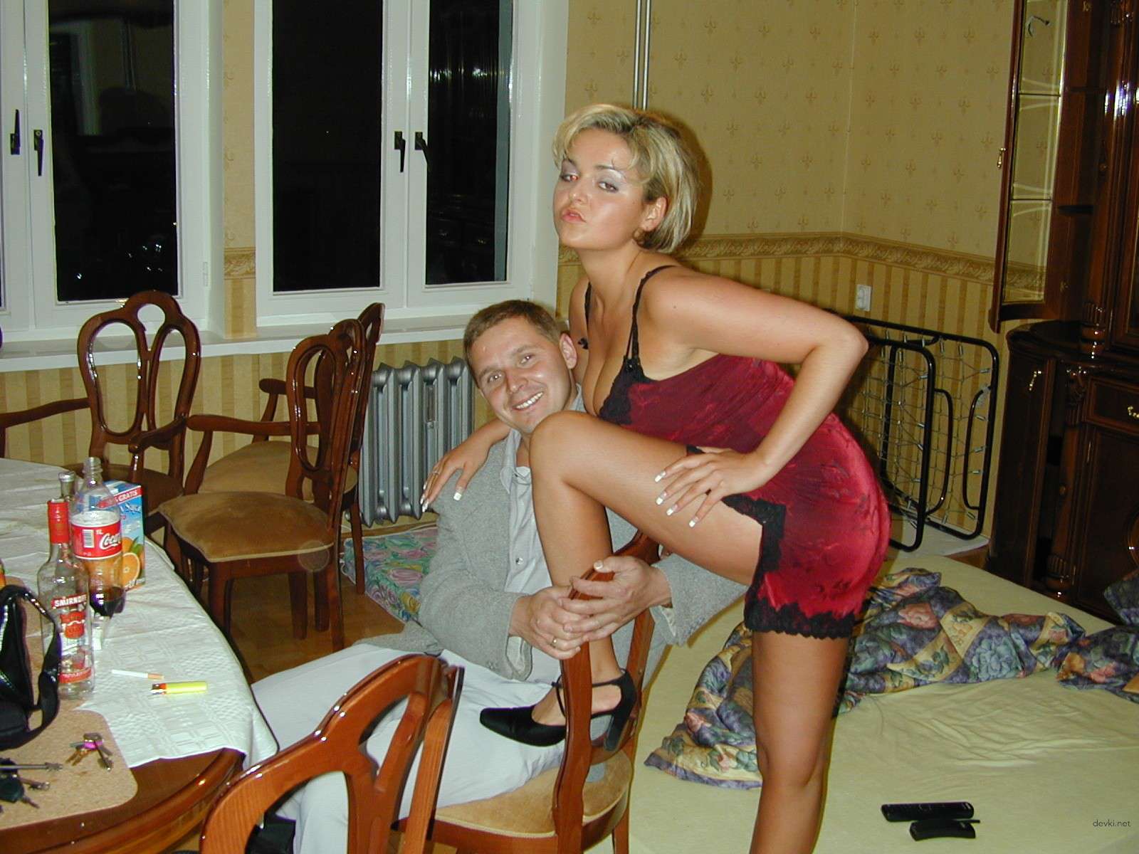 Amateur Busty Blonde Relaxing - Explicit Vacation Boobs Pic