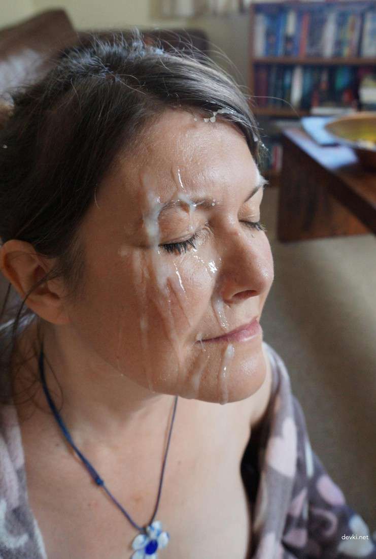 Hot Amateur Girls Covered in Cum - Explicit Facial Porn Photos