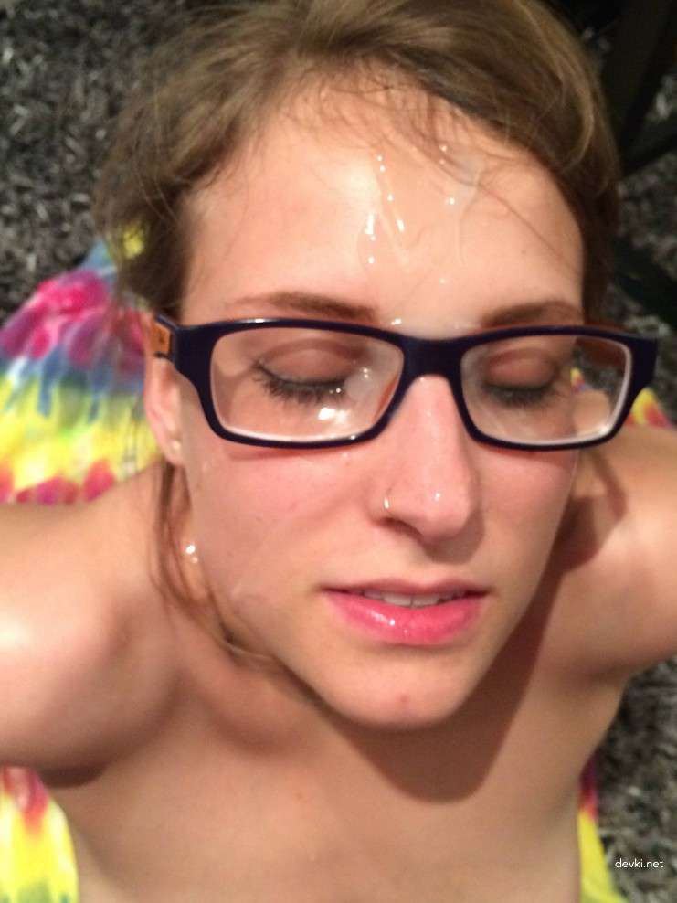 Hot Amateur Girls Covered in Cum - Explicit Facial Porn Photos