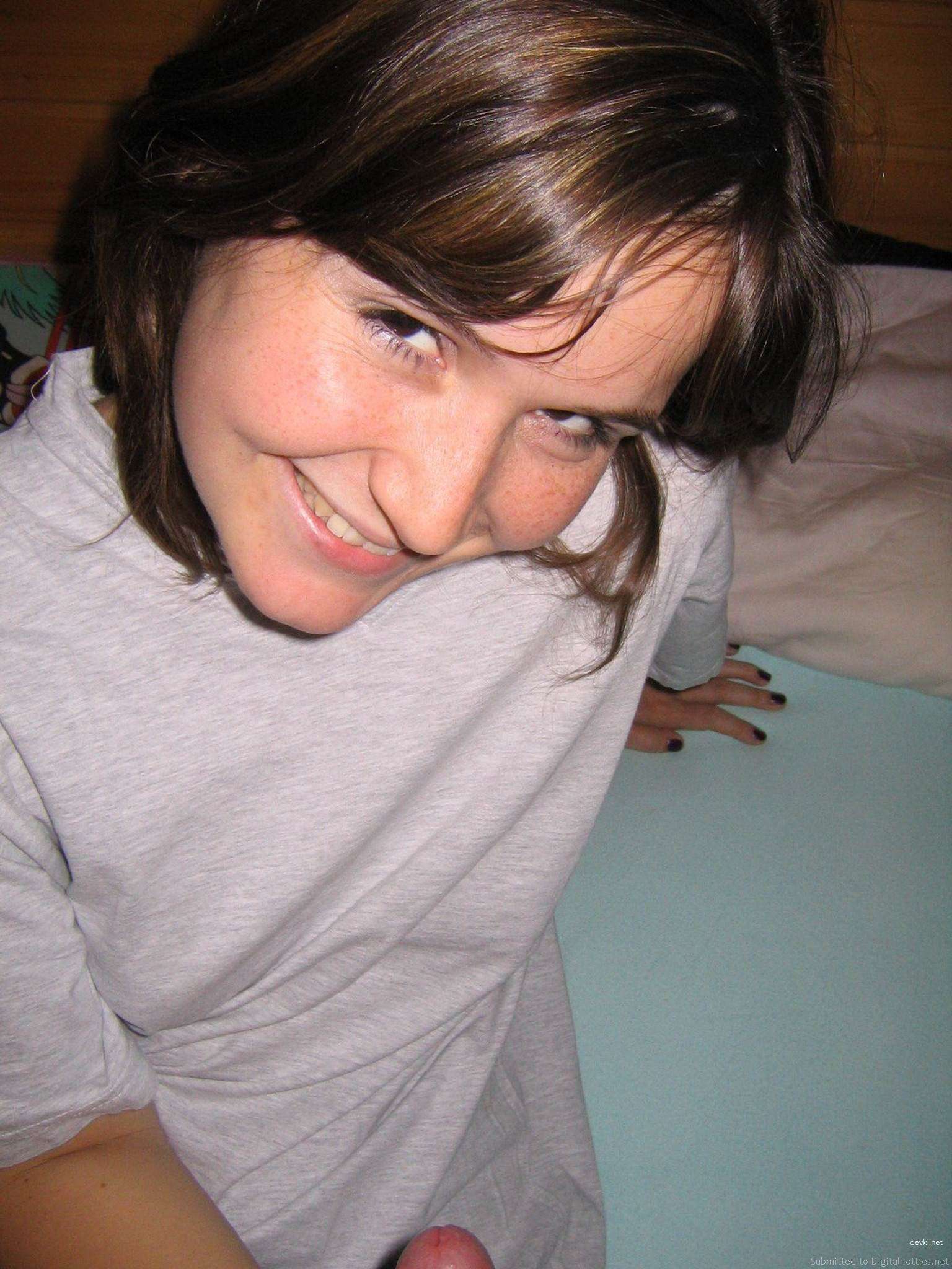 Amateur Blowjob Queen Loves Sucking Cock - Explicit Oral Sex Photo