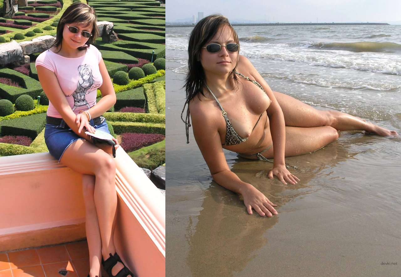 Sexy Bikini Amateur Girl: Hot and Steamy Beach Photo
