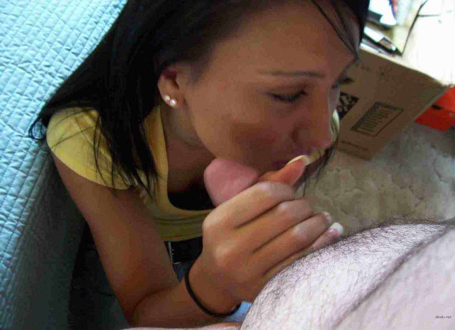 Amateur Slut Loves Cum on Her Face - Explicit Facial Cumshot Photo
