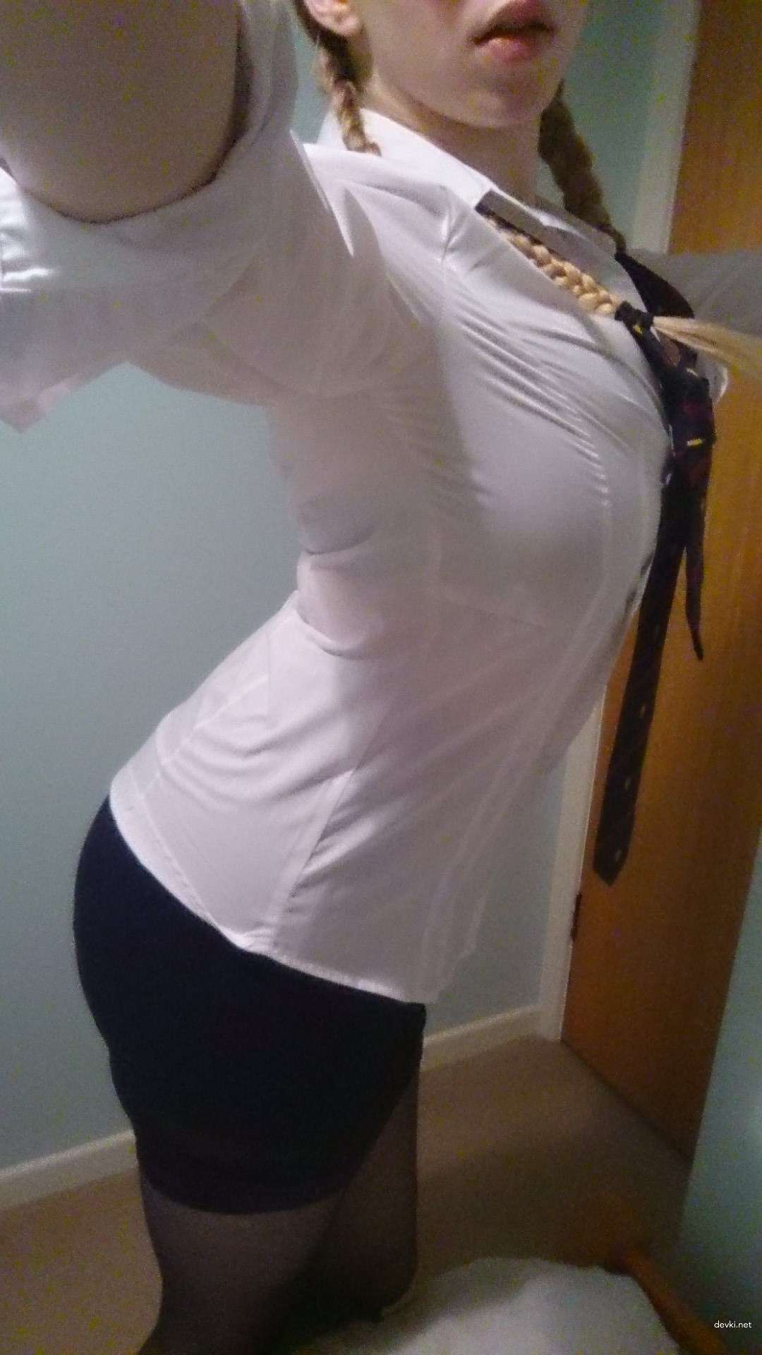 Blonde Amateur Striptease Part 5: Explicit XXX Photos