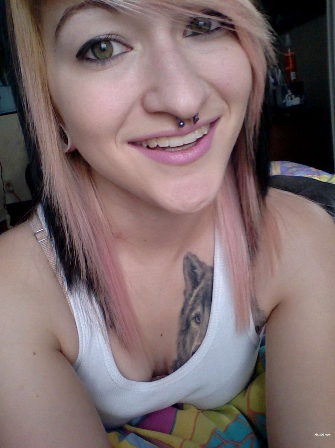 Emo Girl Deepthroats in Explicit Amateur Blowjob