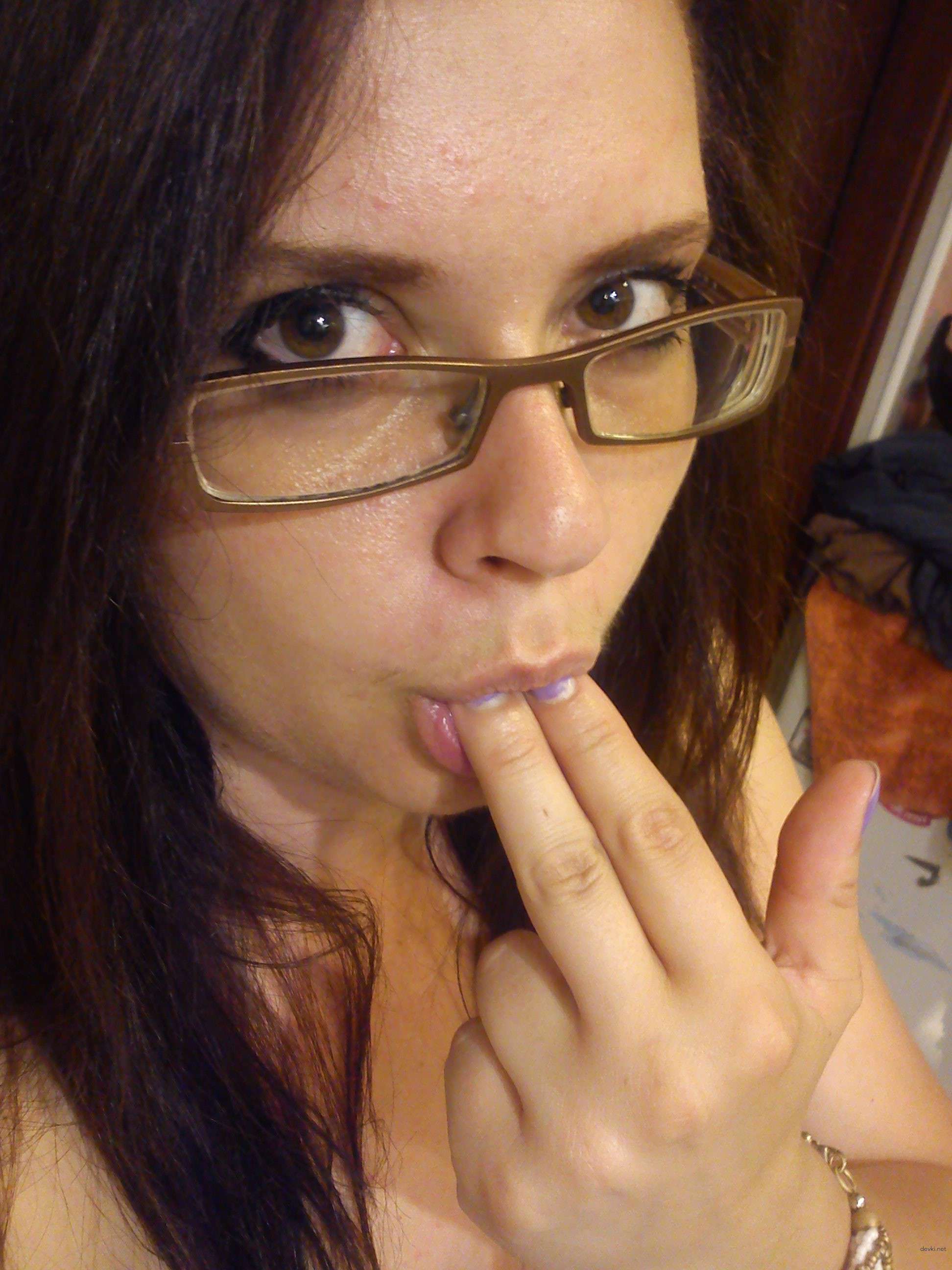 Amateur Babe Fills Herself with Everything - Explicit Photo Collection