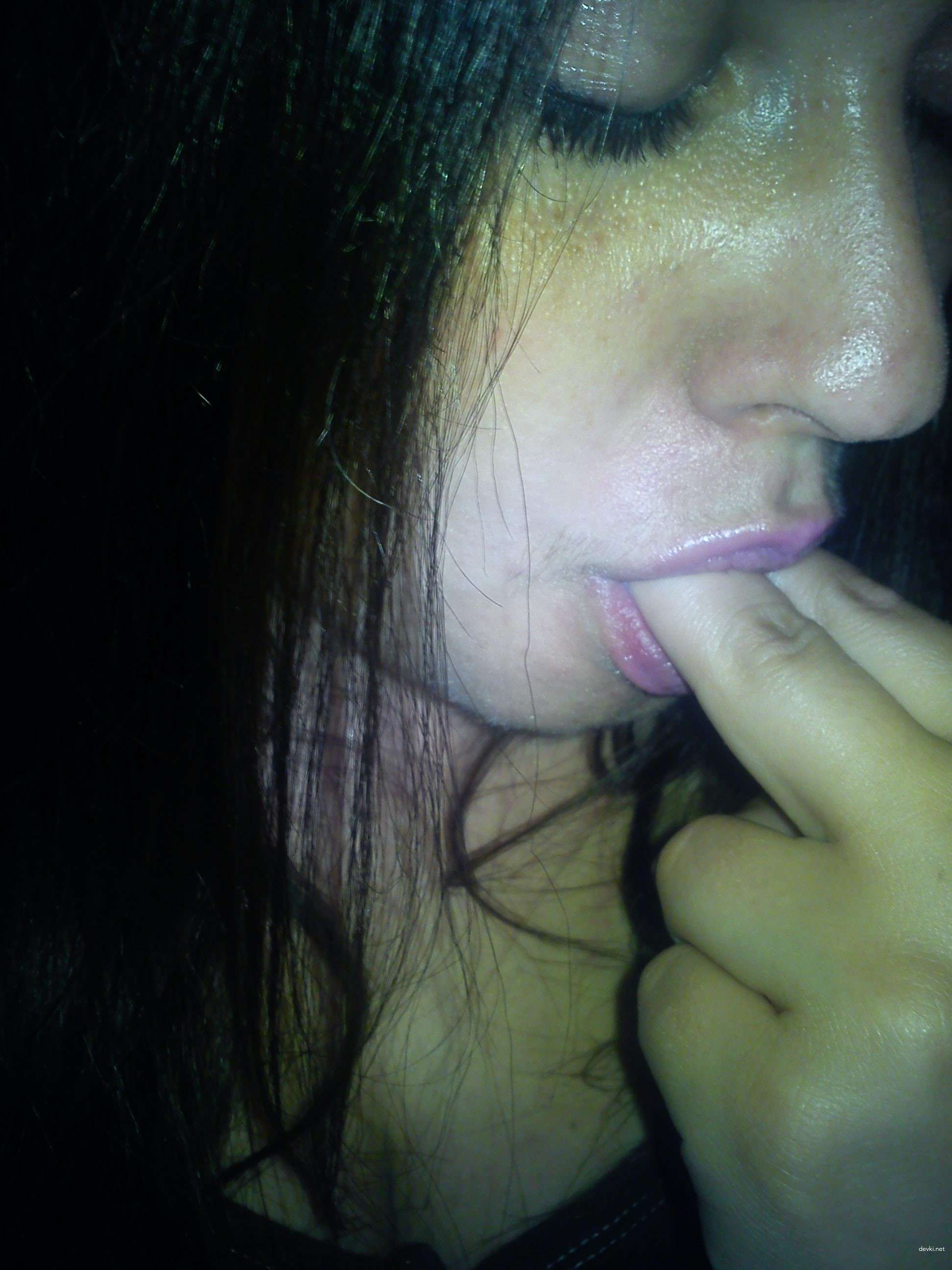 Amateur Babe Fills Herself with Everything - Explicit Photo Collection