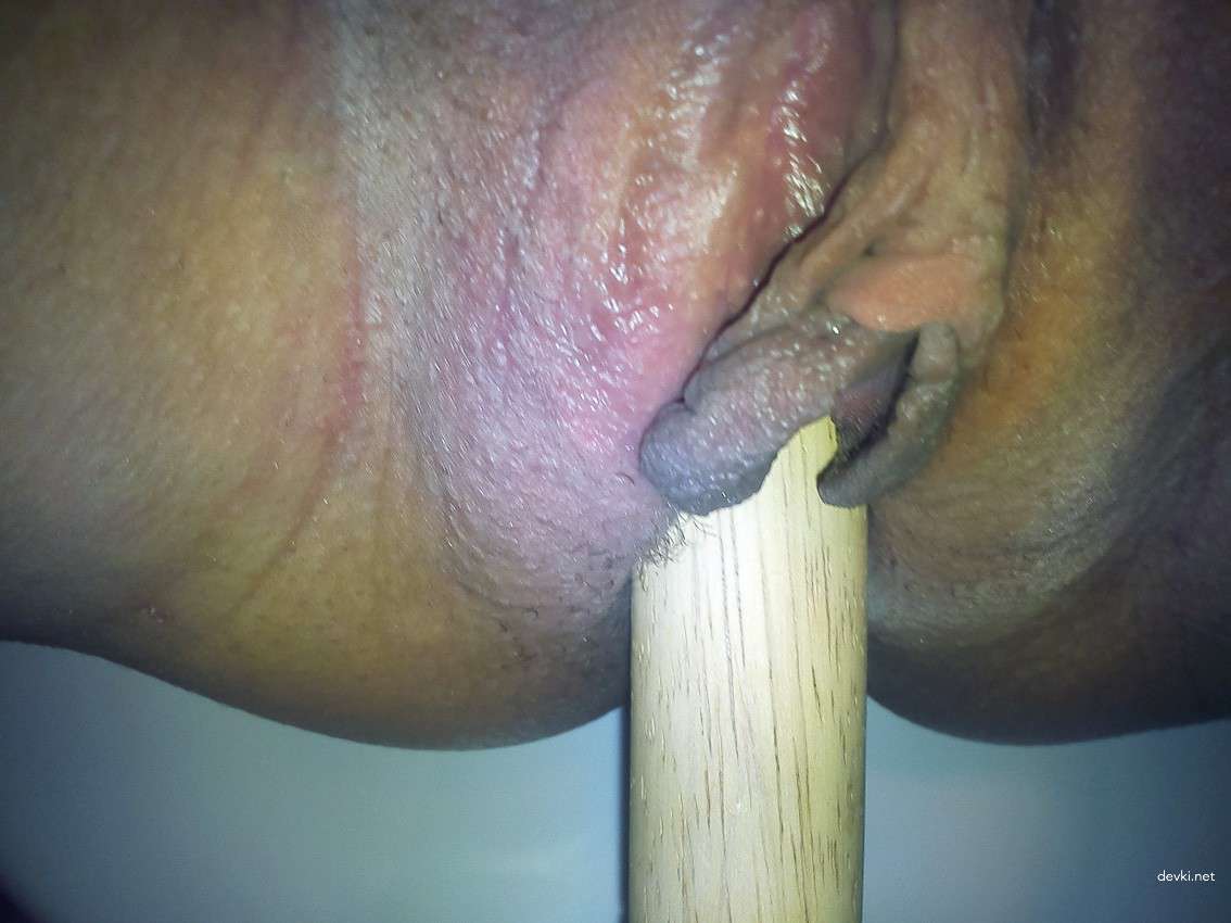 Amateur Babe Fills Herself with Everything - Explicit Photo Collection