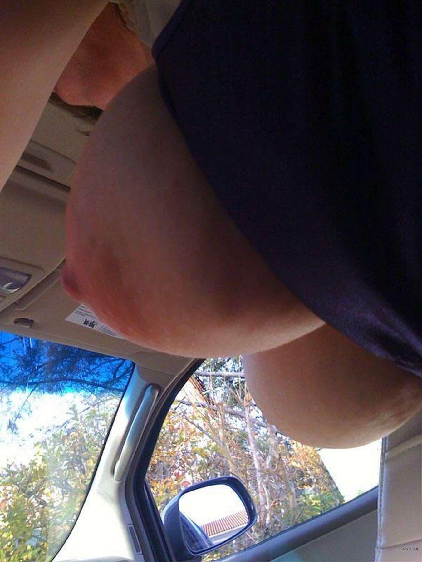 Big Boobed Girl Servicing Boyfriend: Amateur Porn Photo