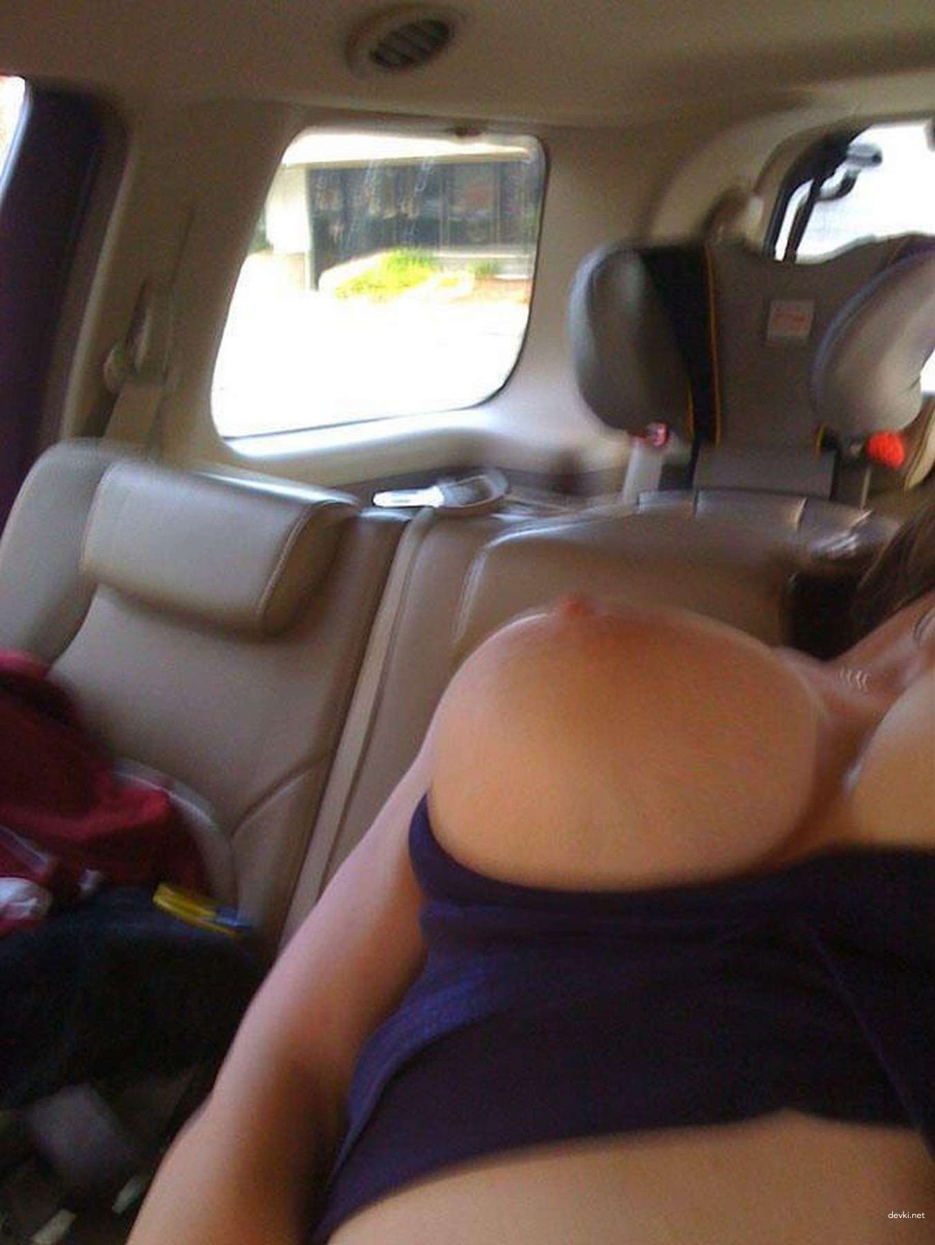 Big Boobed Girl Servicing Boyfriend: Amateur Porn Photo