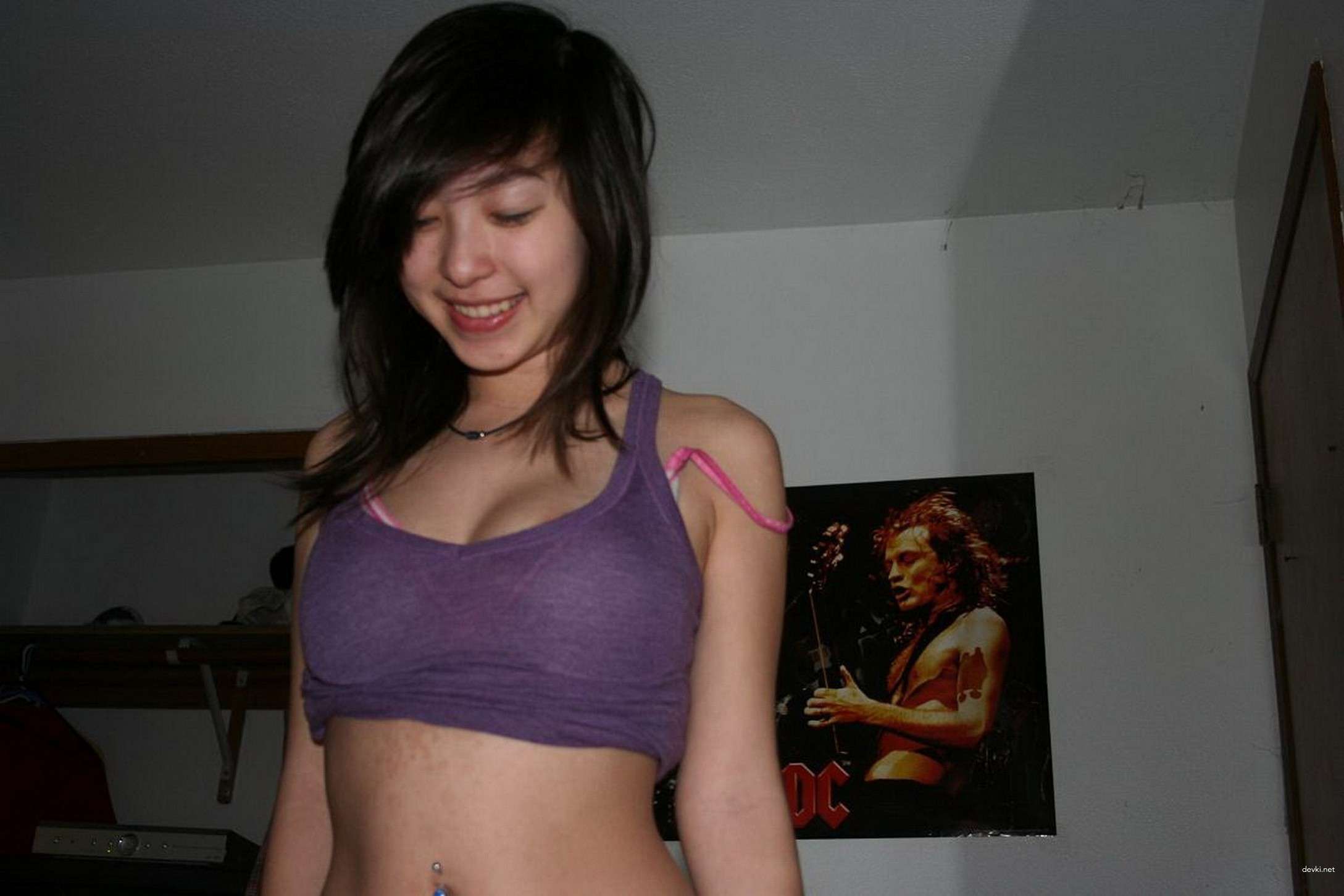 Asian Amateur Rides Dick with Pussy - Explicit Intimate Life Photo