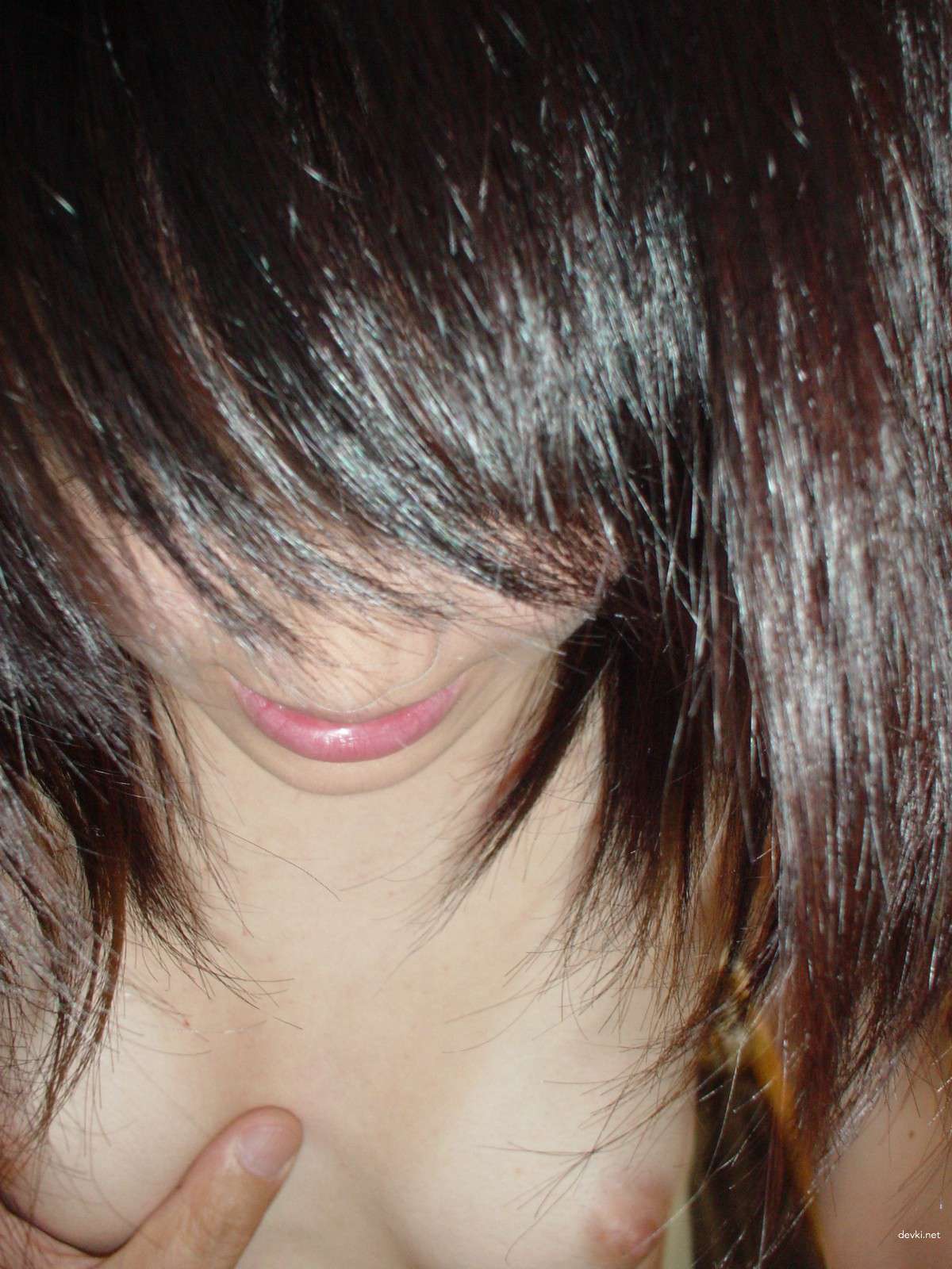 Asian Slut Sucks Big Cock - Amateur Blowjob Porn Photo