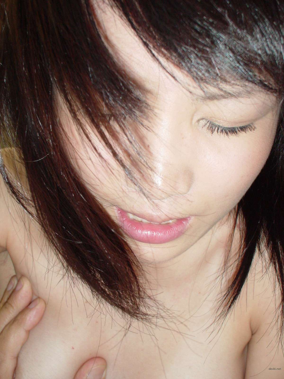 Asian Slut Sucks Big Cock - Amateur Blowjob Porn Photo