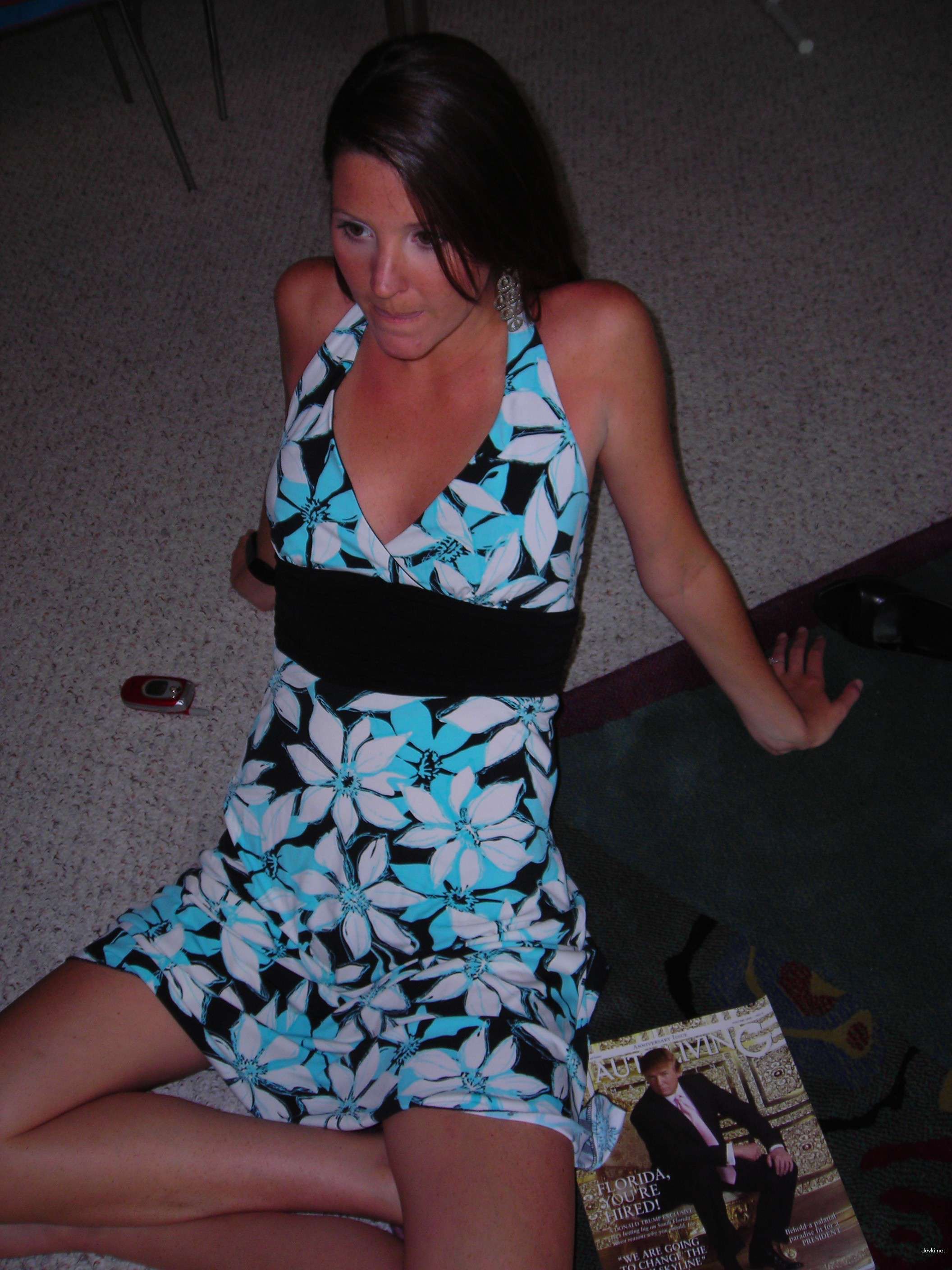 Explicit Amateur Pussy Flash and Cock Sucking Photo