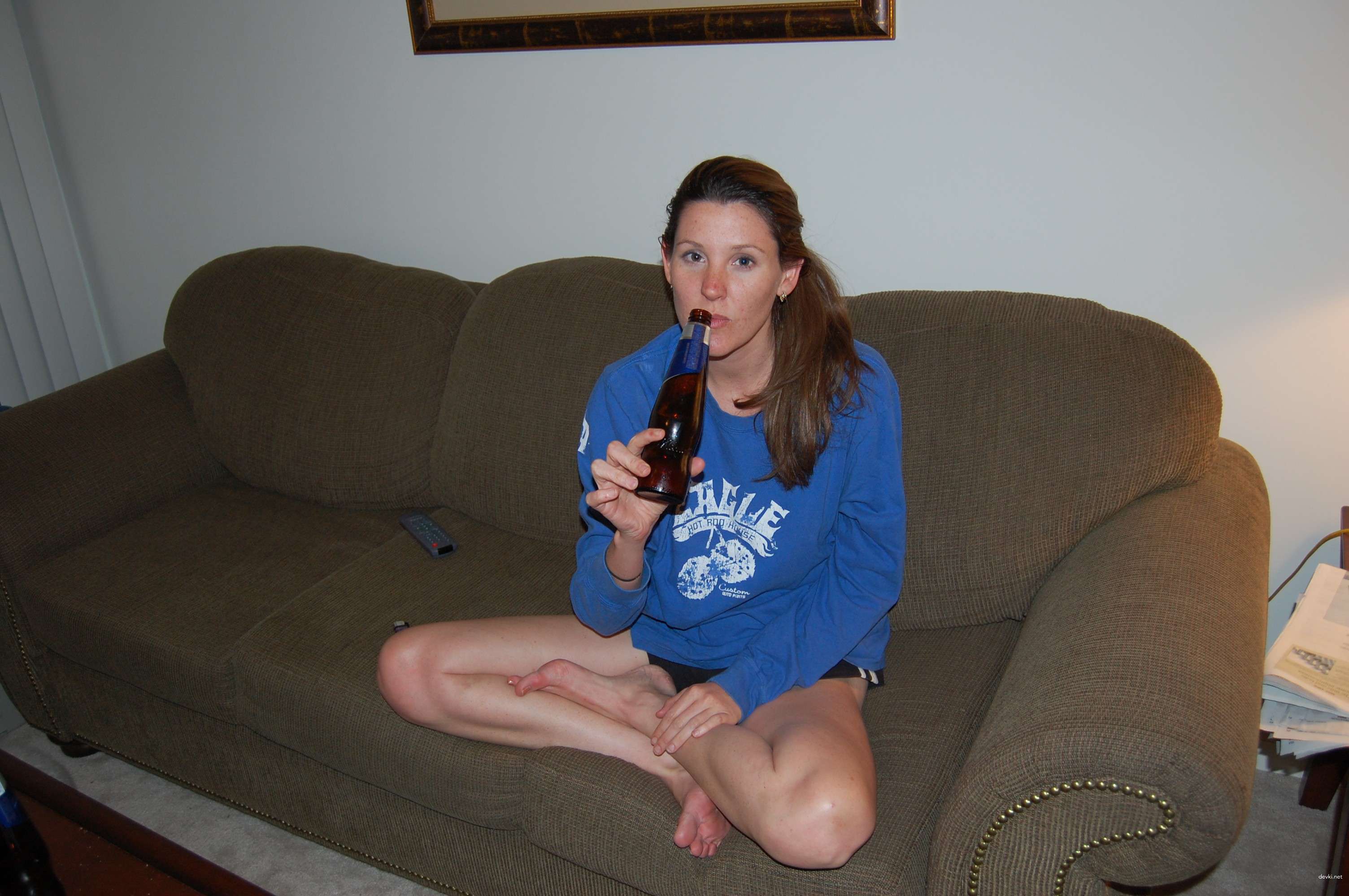 Explicit Amateur Pussy Flash and Cock Sucking Photo