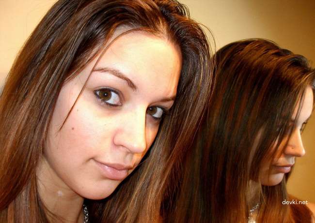 Explicit Selfie Photo: Amateur Russian Girl's Personal Nude Selfie.