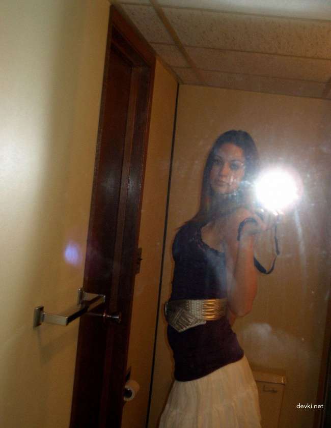Explicit Selfie Photo: Amateur Russian Girl's Personal Nude Selfie.