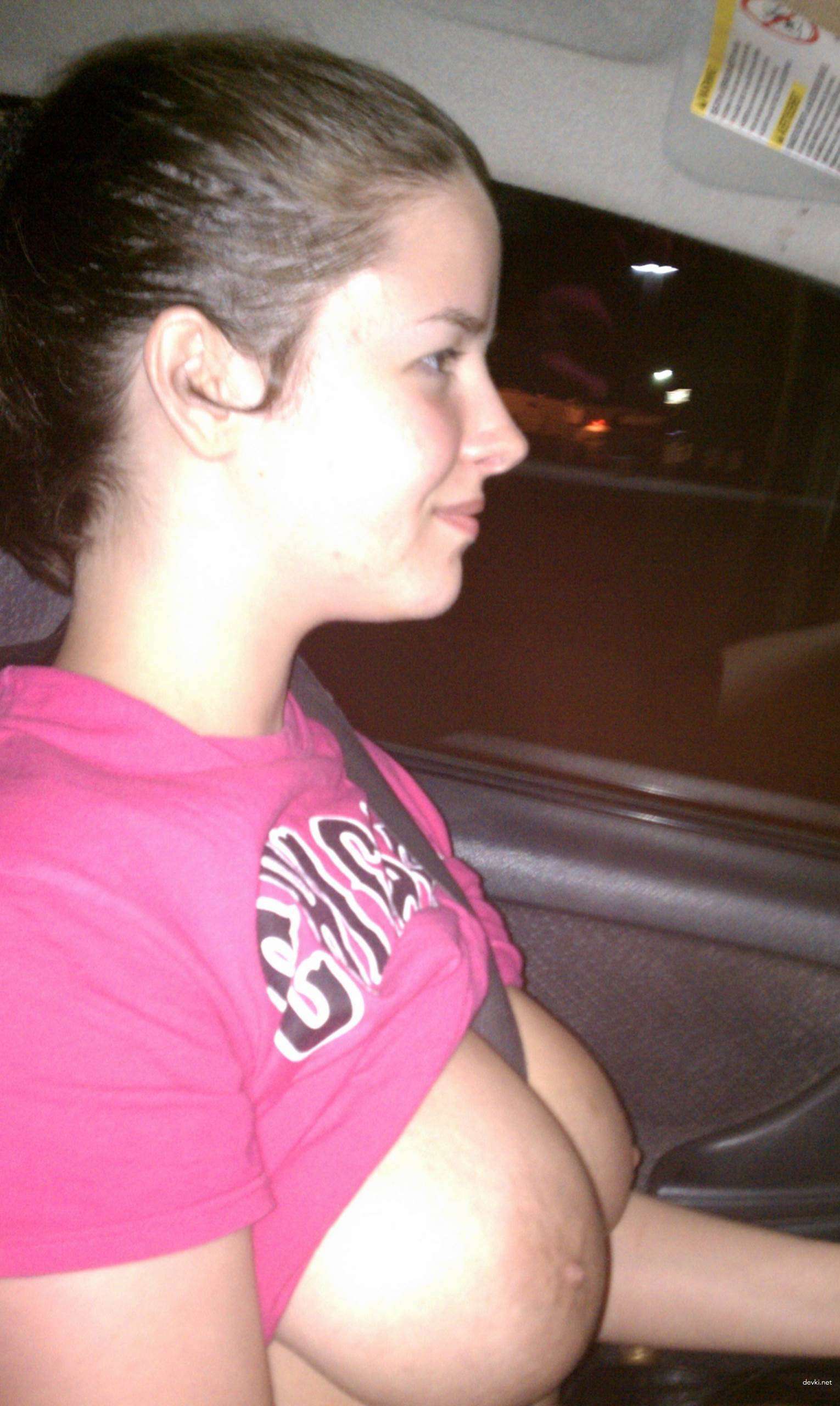 Amateur Slut Gives It to Two - Explicit Threesome Photo