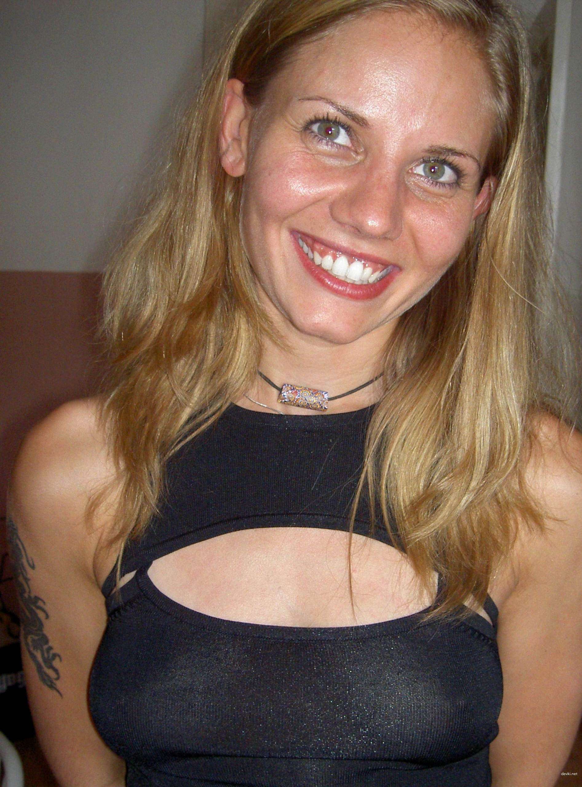 Double Blowjob: Two Hard Cocks in Mouth Amateur Porn Photo