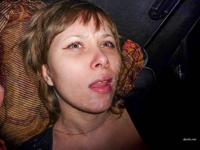 Amateur Slut Covered in Cum - Explicit Porn Photos