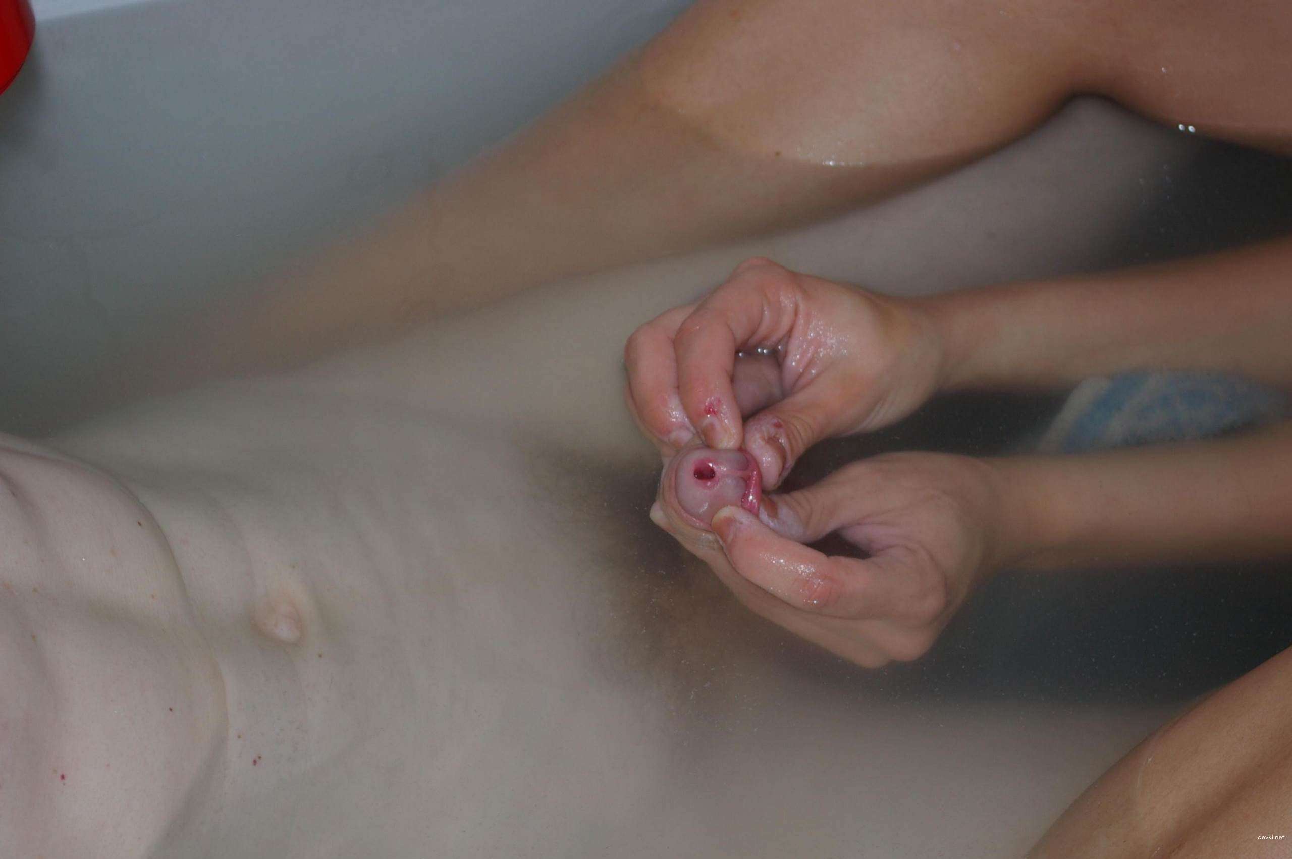 Steamy Post-Bath Sex - Amateur Porn Photo