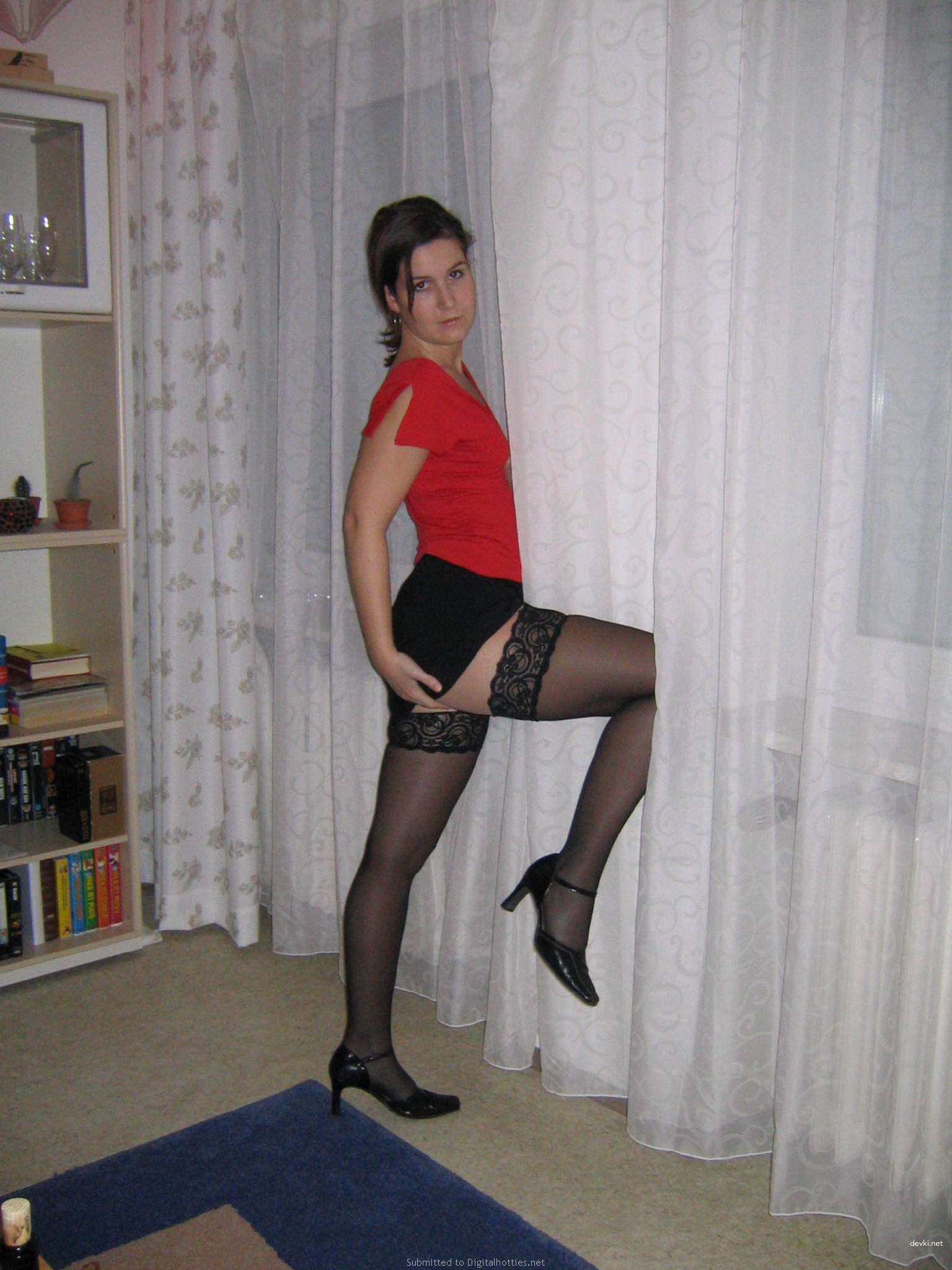 Hot Amateur Girlfriend Loves Wearing Stockings - Explicit Homemade Porn