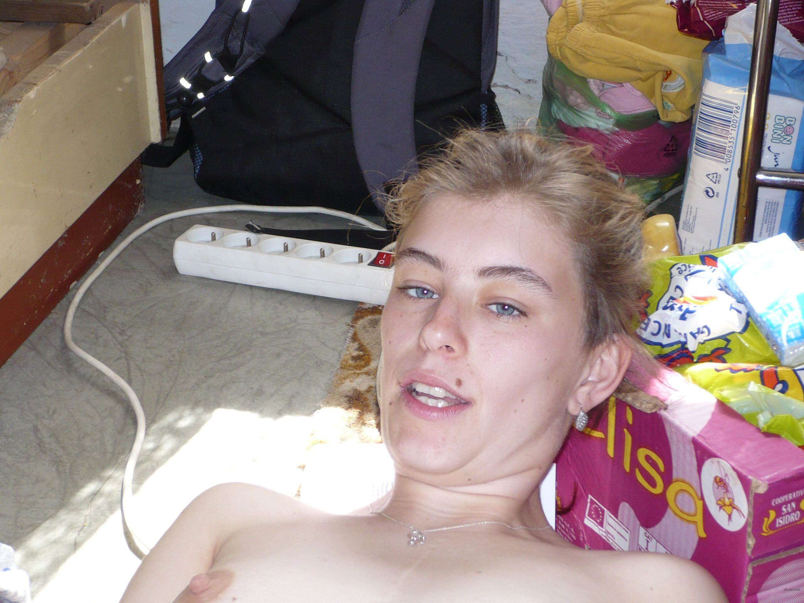 Redhead Pussy Fucked Hard: Amateur Porn Photo