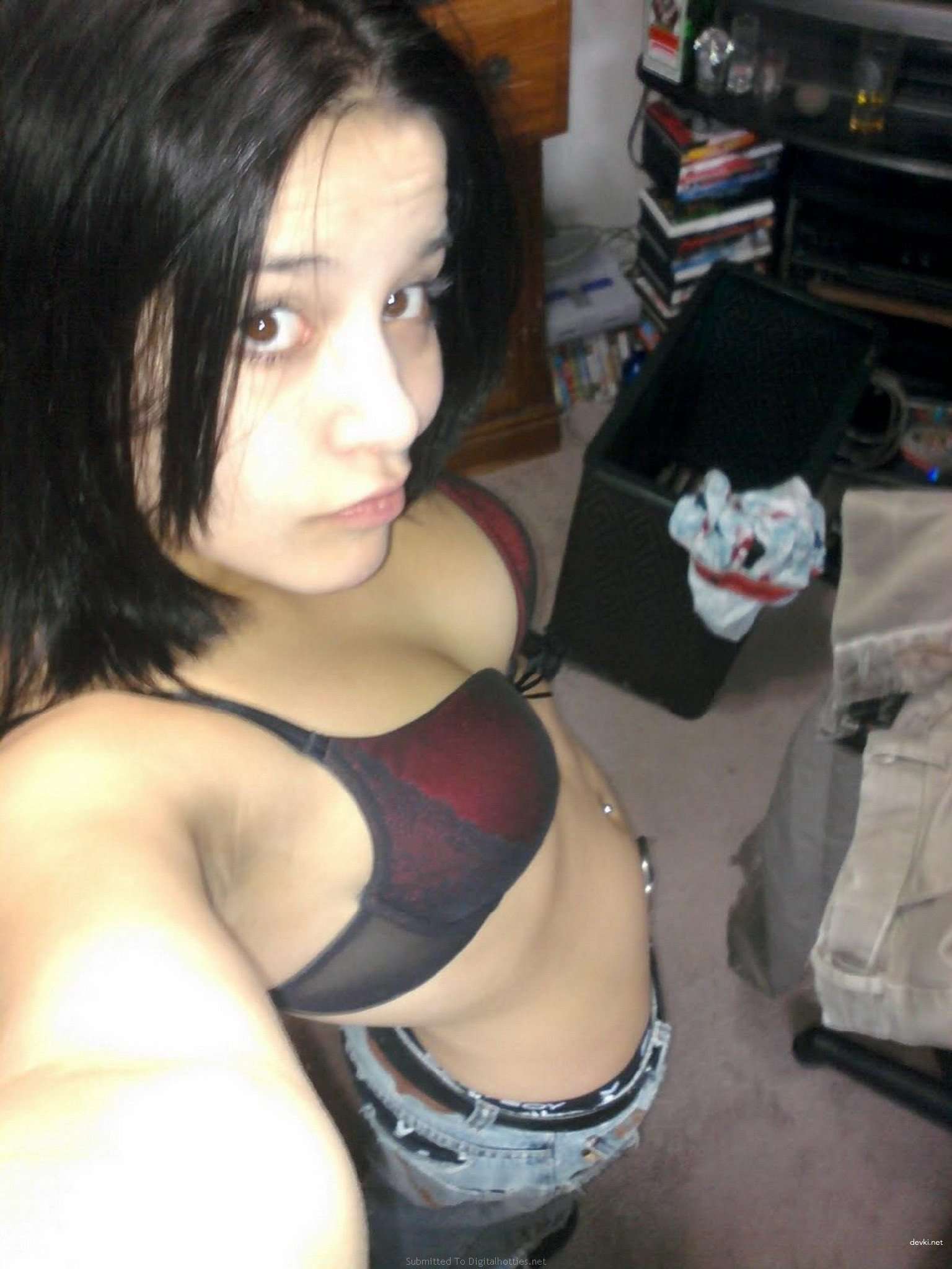 Young Girl Rides Cock: Explicit Amateur Porn Photo