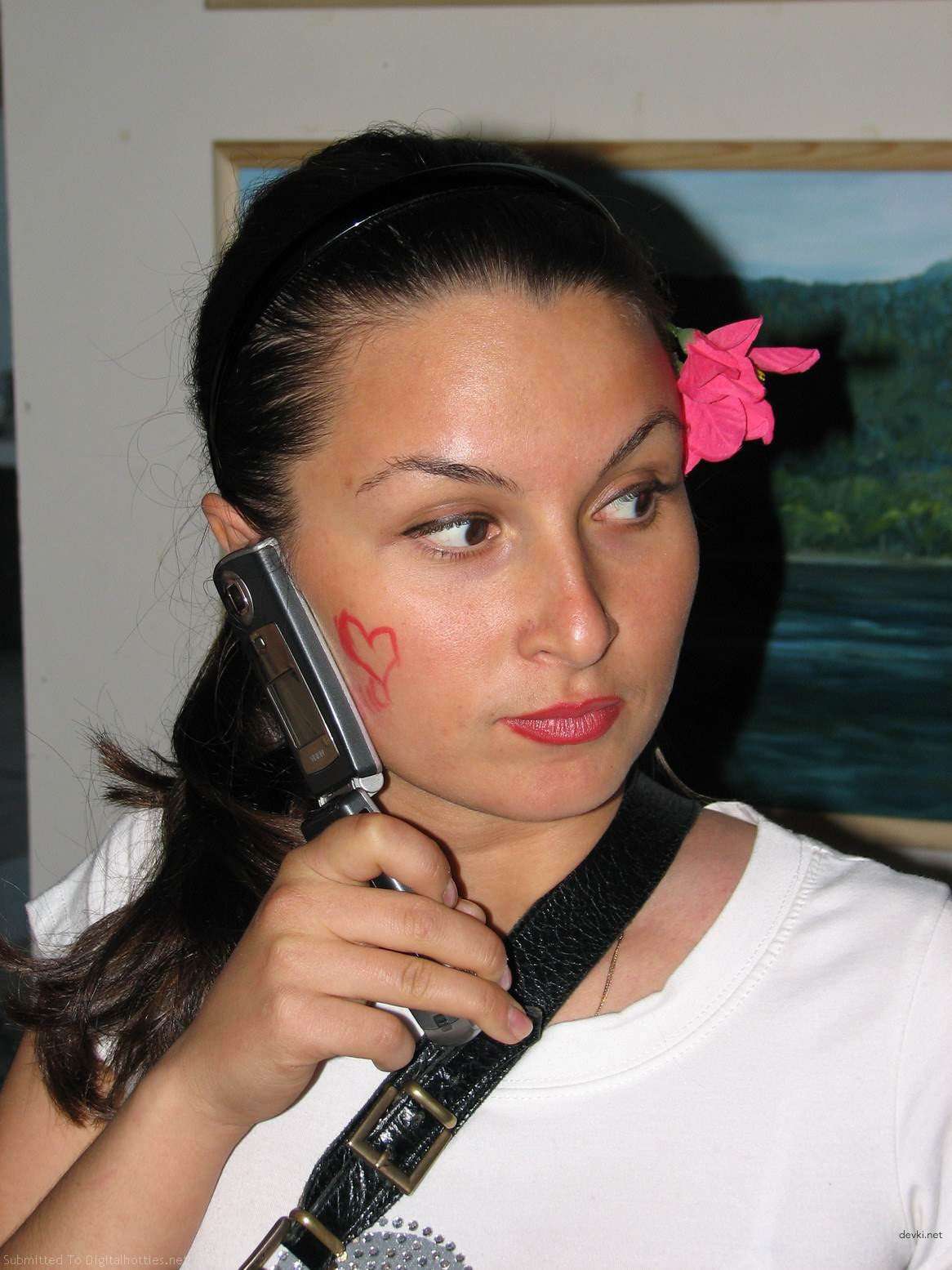 Beautiful Girl Gives Blowjob - Amateur Porn Photo